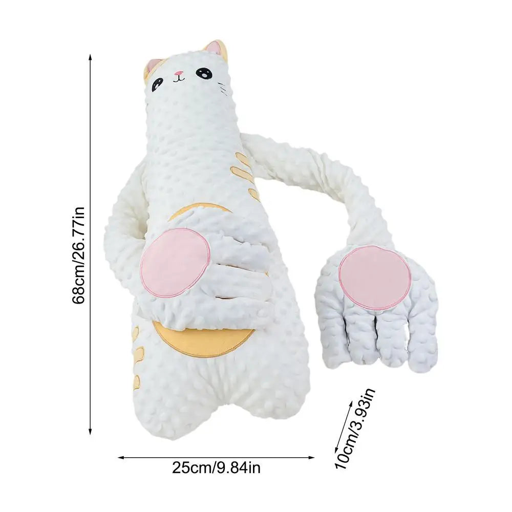 Patting Soother Pillow For Kids Soft Hugging Electric with Remote Control Kids Soothing Palm Plush Toy for Bed Sofa Crib Cradle