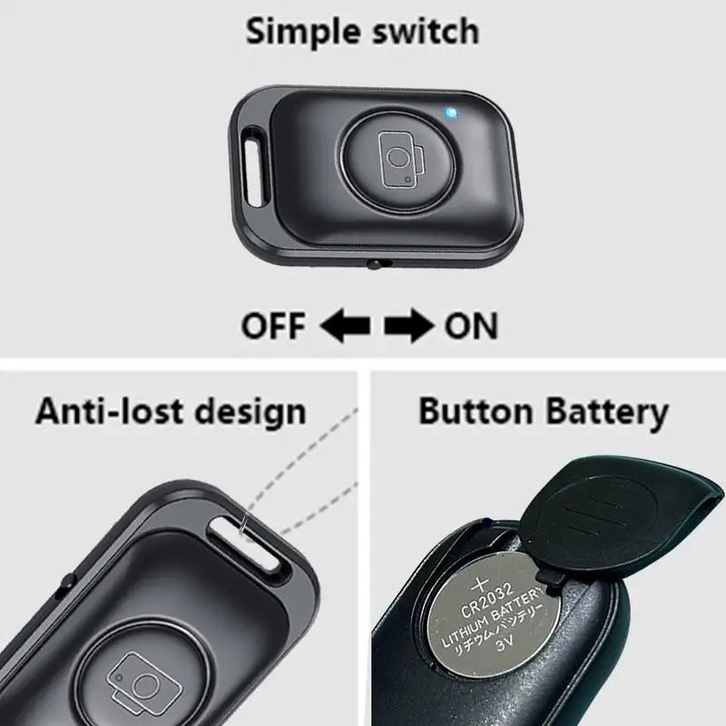 Bluetooths Phone Camera Remote Mini Smartphone Selfie Clicker shutter controller Wireless photo button universal remote control