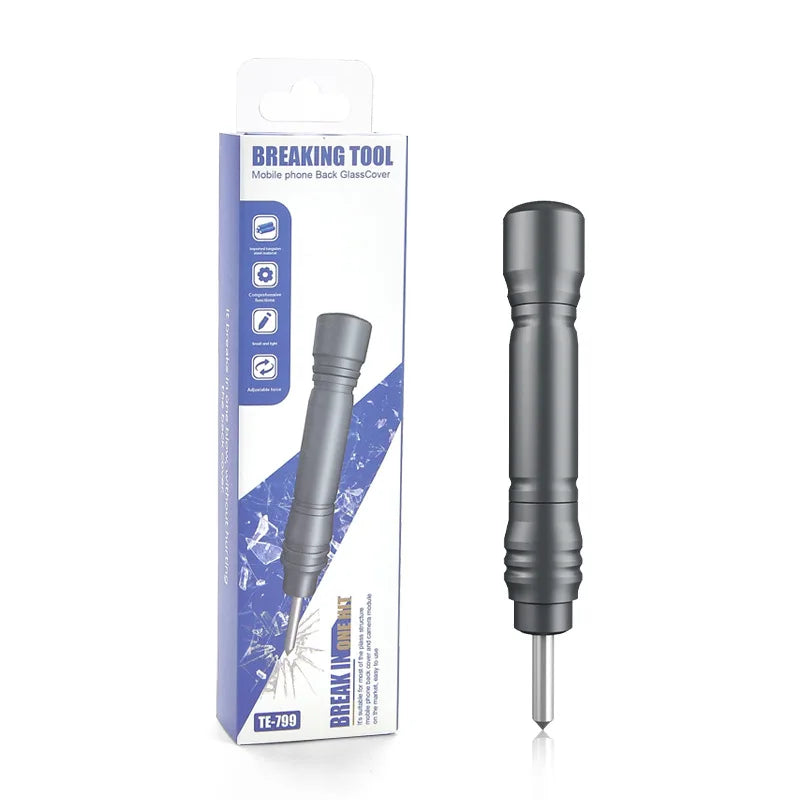 Back Glass Breaking Pen Breaking Tool For IPhone X-16 Pro Max Cell Phone Rear Glass Cover Breaker Phone Repair Tool