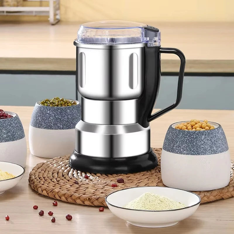 Electric Coffee Grinder, Grain Mills, Spice Grinder Electric, Household Small Powder Grinding Machine, Herb Grinder, Multifuncti
