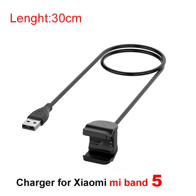 USB Charger For Xiaomi Miband 8 7 6 5 4, Charging Adapter For Xiaomi Mi Band 8 7 6 5 4, Charging Cable Smart Bracelet Chargers