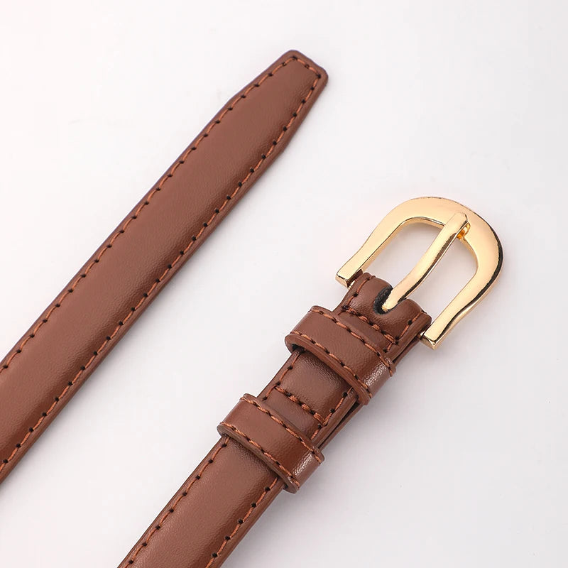 New Women's Pin Buckle Multi-function Belt With Exquisite Skirt Jeans Accessories Simple Birthday Gift