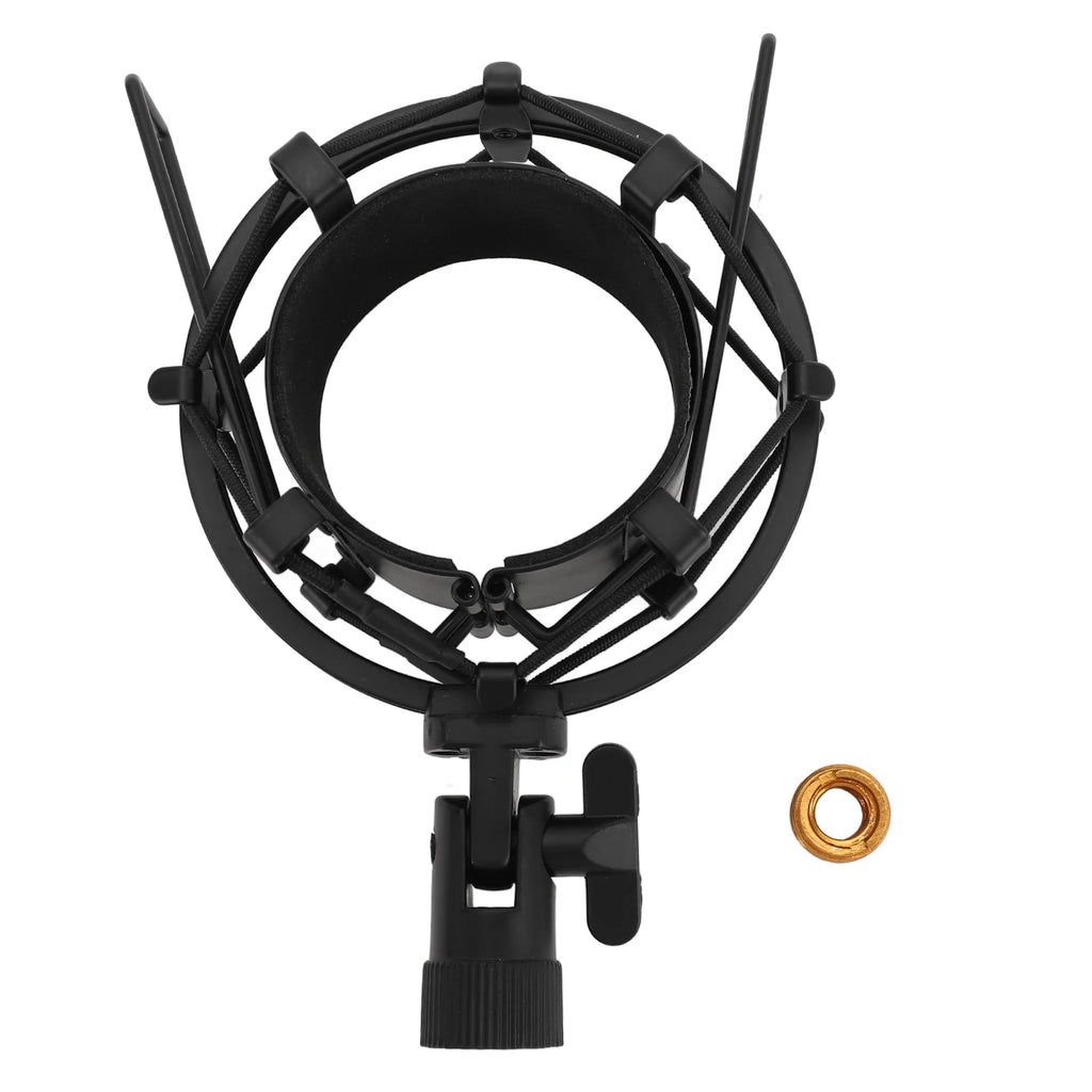 65mm Microphone Shock Mount Mic Clip Holder Anti Vibration for 55‑65mm Diameter Studio Mic new