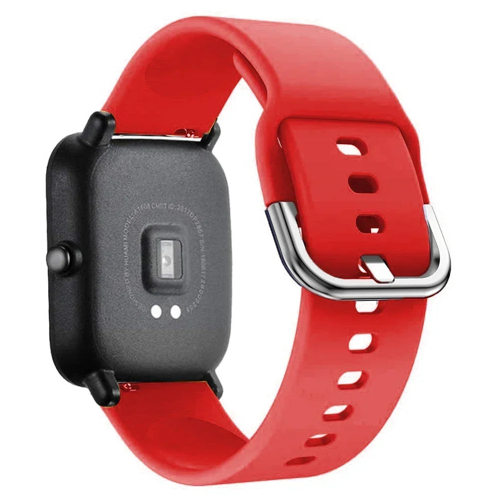 Silicone Strap For Amazfit GTS 4/2e/3/2 GTS2 Mini/GTR 4/3/Pro/2/2e Sport Bracelet Huawei watch Gt 5-4-2e-3-3 pro 20mm 22mm Bands