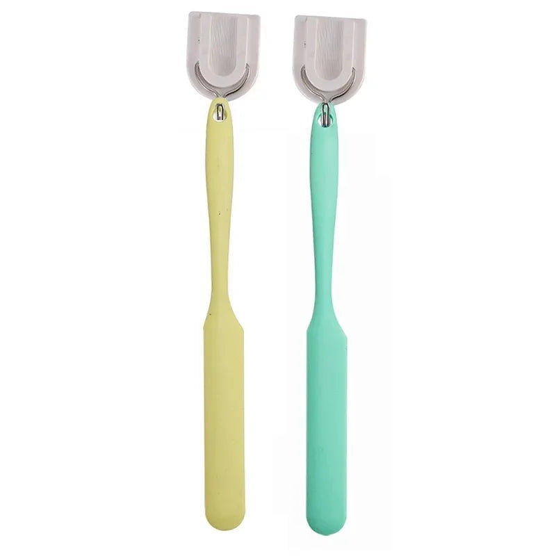 1Pack Long Handle Silicone Jar Spatula, Sourdough & Butter Scraper Multi-functional Household Baking Tools
