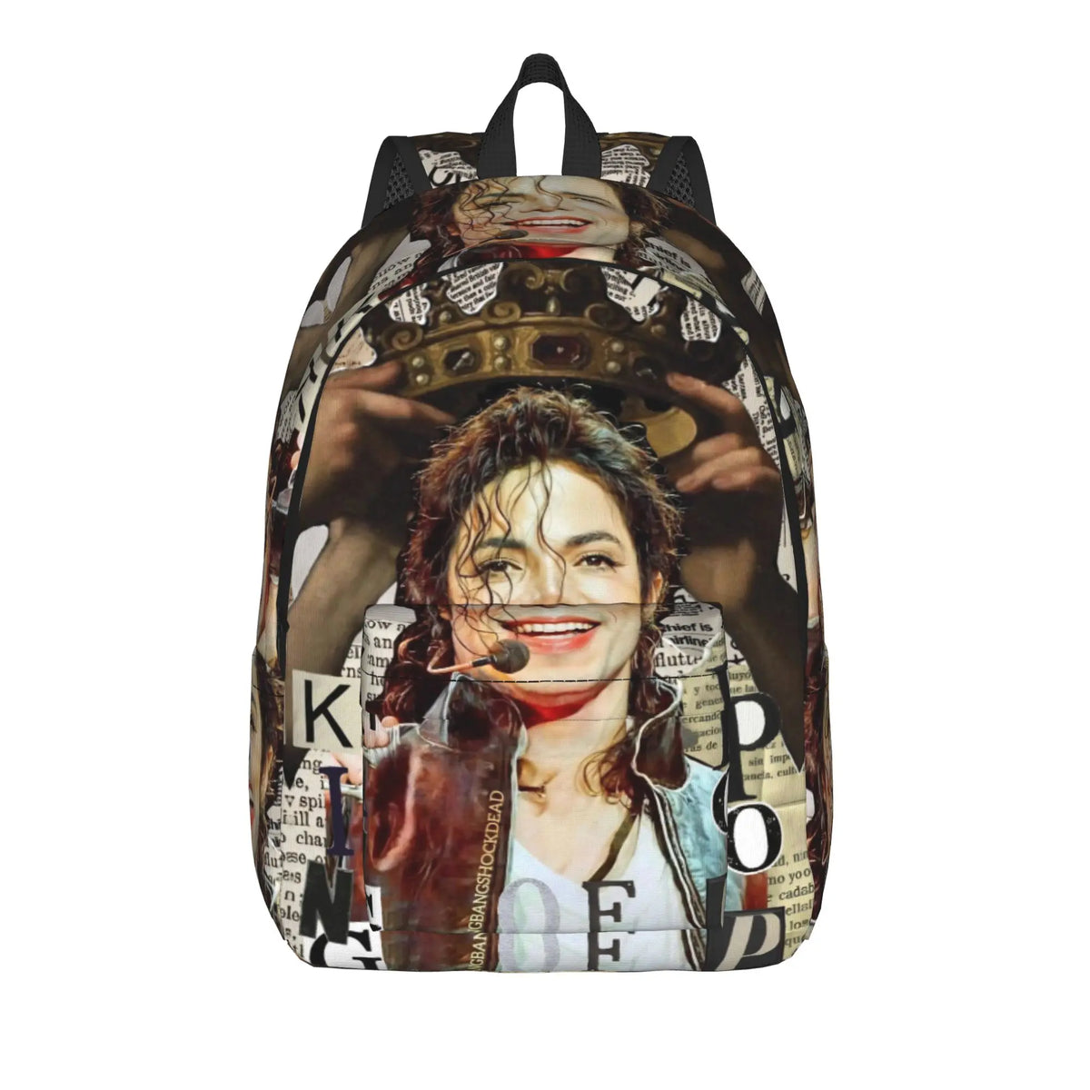 Michael Jacksons Musical Movie 2026 Casual Backpack Gift High School Business  Daypack for Men Women Laptop Canvas Bags