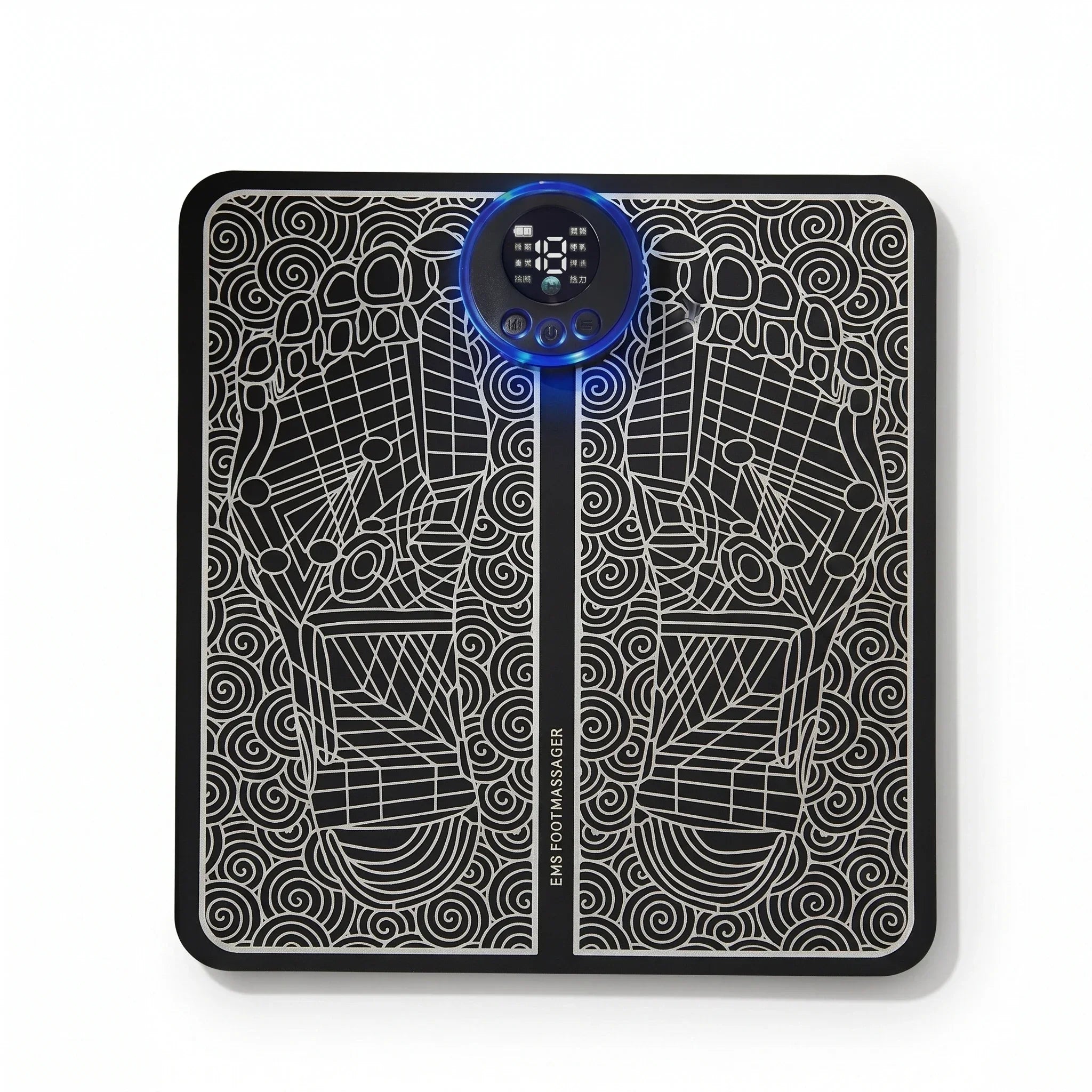 EMS Foot Massager Pad Relief Pain Relax Feet Acupoints Massage Electric Muscle Stimulation Improve Blood Circulation Relax Feet