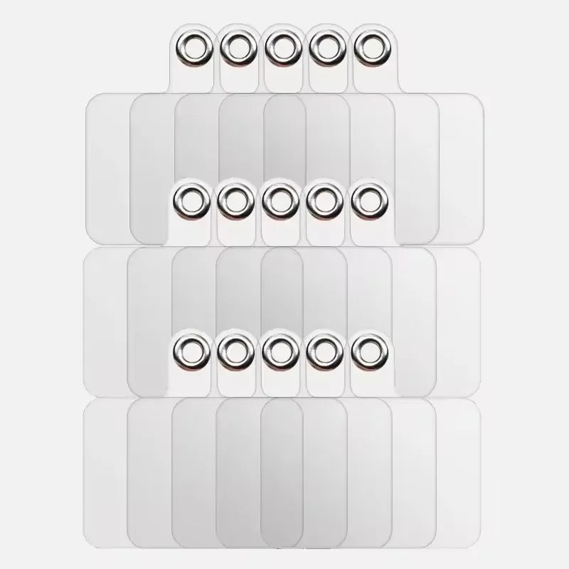Transparent Matte Flexible Phone Lanyard Card Mobile Phone Universal Tether Tabs Hole Hanging Strap Patches Cord Clips Gasket