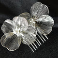 Alloy Flower Hair Clips Women's Hair Accessories Fashion Bridal Wedding Hair Comb Women's Hair Clips Wedding Accessories