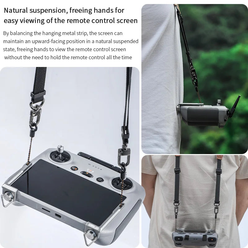 Balancing Strap For DJI Avata 360/Mini 5 4 Pro/Neo/Flip RC/RC 2/RC Pro Remote Control Dual-Use Balanced Metal Holder Accessories