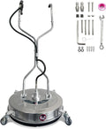 24 Inch High Pressure Stainless Steel Flat Surface Cleaner/ Industrial Pressure Cleaners Mobile Scrubber For Floor Cleaning