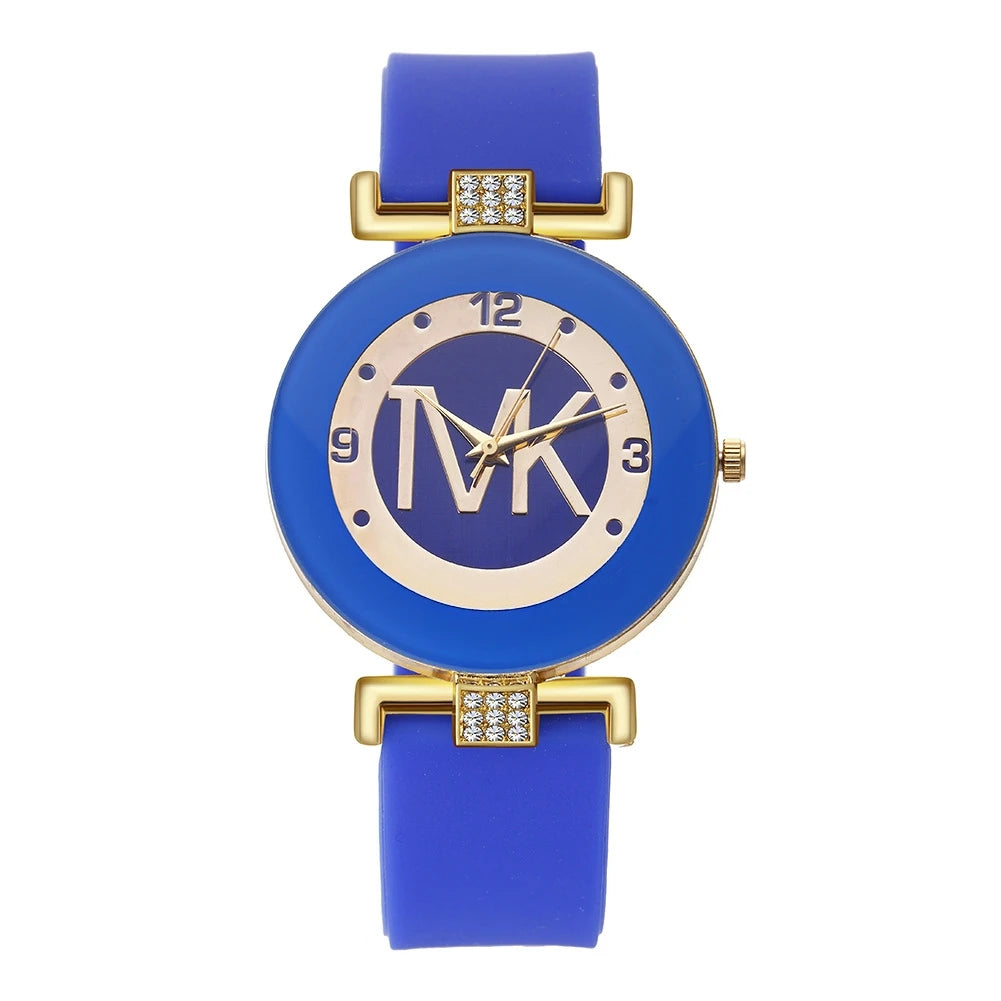 Luxury Watch For Women Silicone Diamond Waterproof Quartz Wristwatches Ladies Sports Montre Femme Zegarek Damski Gift Clock Men