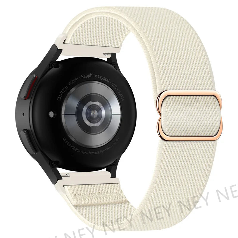 Shiny Pride Band For Samsung Galaxy Watch 6-7-4-5 pro-4 classic-Active 2 Elastic bracelet huawei watch gt 2 gt2 20mm 22mm Strap