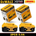 100% Original DeWalt Batteries 20V 6000mAh Li Ion Battery For DCB206 DCB205 DCB204 DCB200 DeWalt Power Tools Air Transport