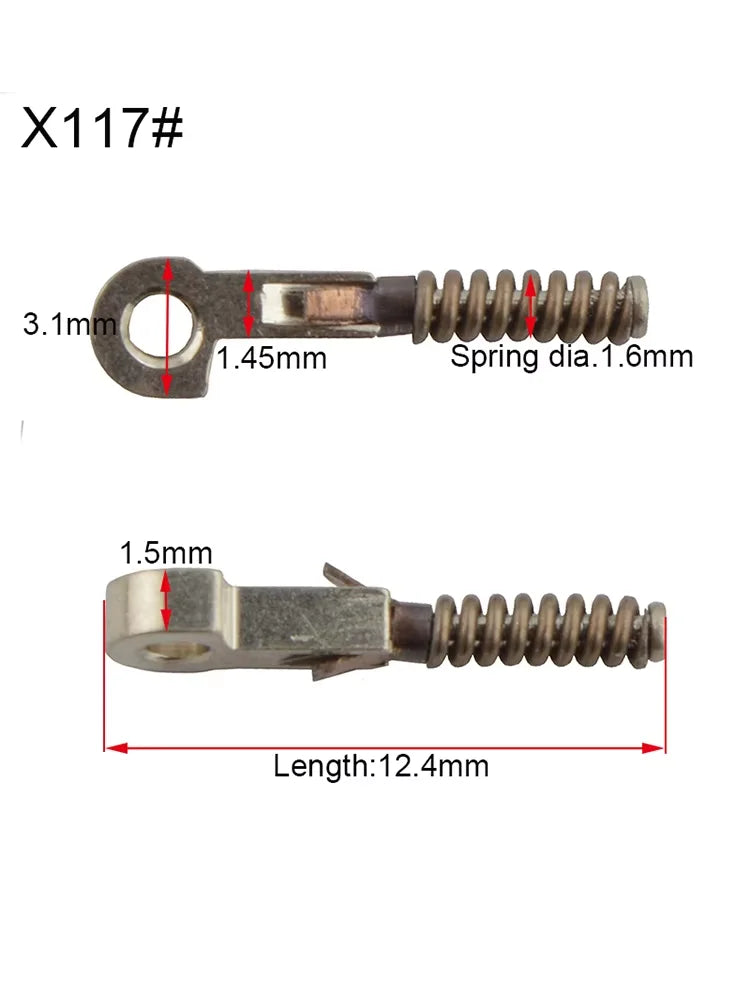 1800pcs Eyeglasses Spring Insert Glasses Repairing Flex Temples Optical Frame Broken Replacement Accessory