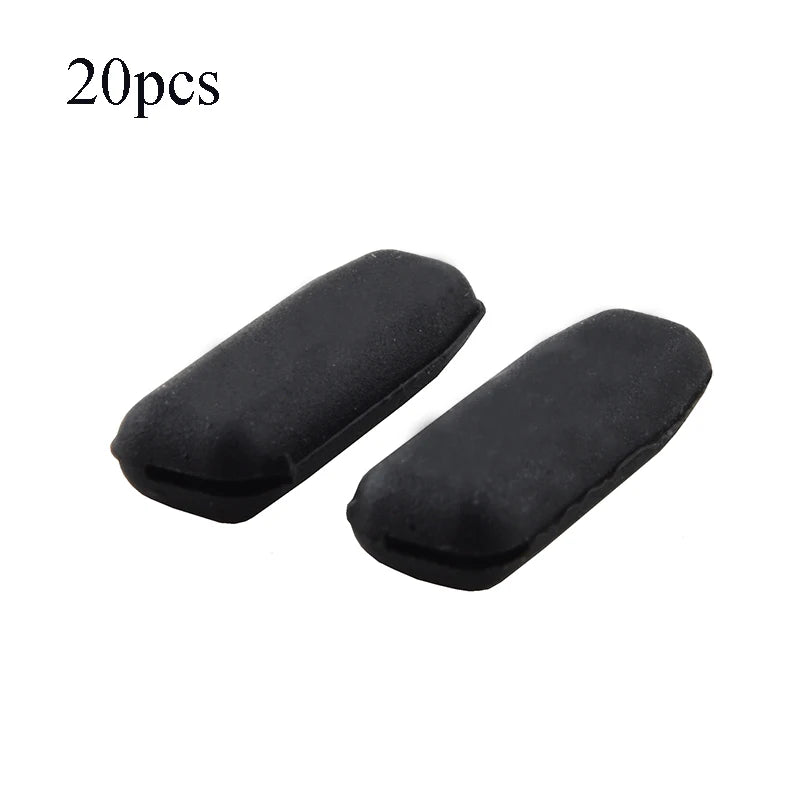 20pcs/100pcs  Eyeglasses Glasses Silicone Nose Pads Inserted Eyewear Optical Frame Nose Pad Repair Accessories
