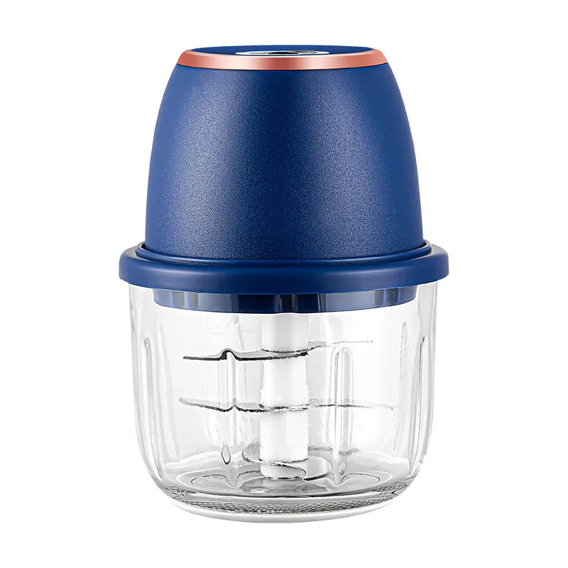 TINSOL 350ML Food Chopper Electric Meat Grinder Garlic Masher USB Multifunction Slicer Blender Kitchen Food Processor