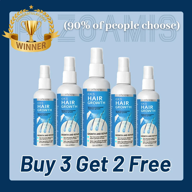 Suitable for everyone, premium scalp care spray for thicker, more vibrant hair.