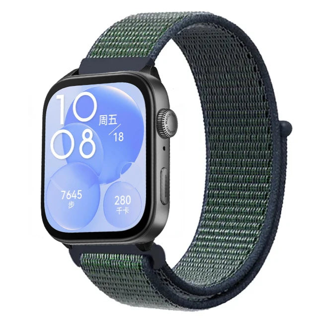 Nylon Loop Strap For Huawei Watch Fit 5/4/3 Sport Breathable Replacement Bracelet Wristband Huawei Watch Fit 4 5 Pro Accessories