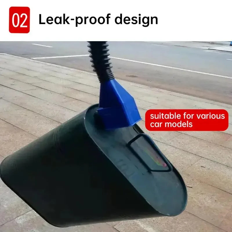 Plastic Car Motorcycle Refueling Oil Funnel Filter Quick Change Tool Accessories
