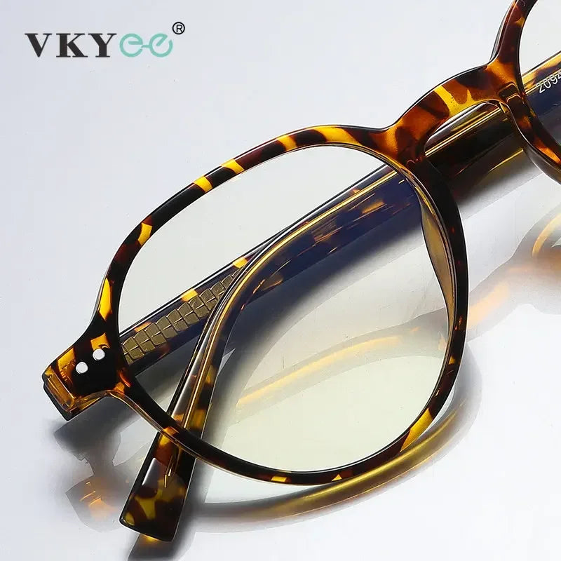 VICKY Retro TR Anti Blue Light Blocking Reading Glasses Women Computer Optics Eyeglasses Prescription Glasses Men PFD2094