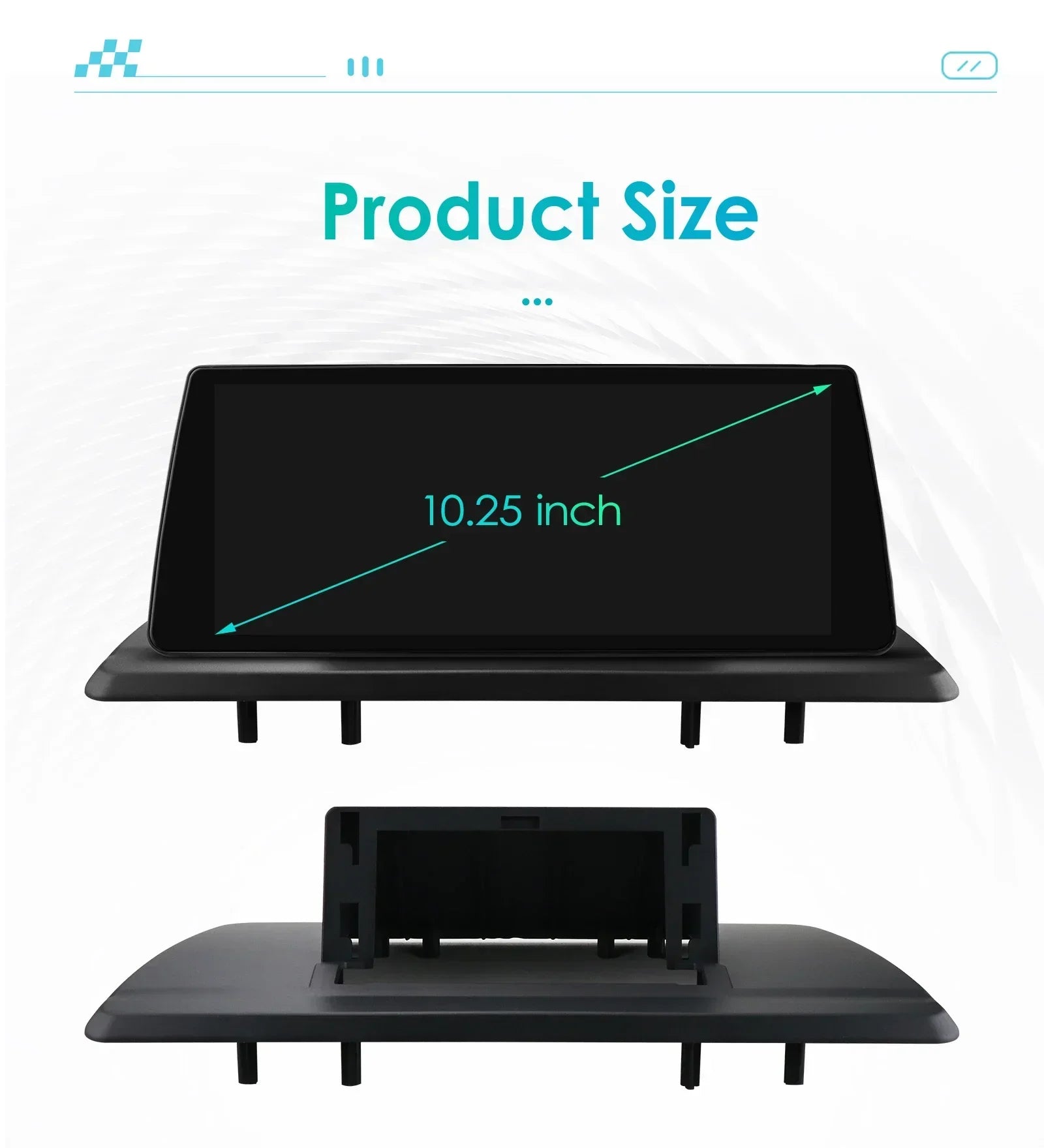10.25" Smart Car Systems for BMW 1 Series 06-12 E81 E82 E87 E88 Without Screen with Support Wireless Carplay Android Auto RDS BT