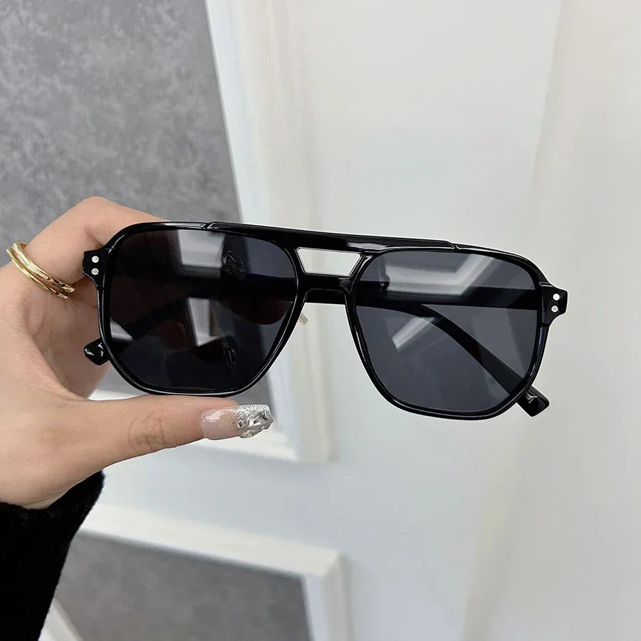 Brand Square Sunglasses Women Men Fashion Classic Sun Glasses Female Male Designer Mirror Outdoors Travel Shades Oculos De Sol
