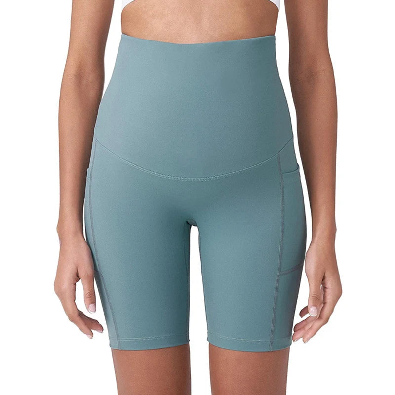 Maternity Leggings High Waist Belly Support Leggins for Pregnant Women Pregnancy Skinny Pants Body Shaping Postpartum Trousers