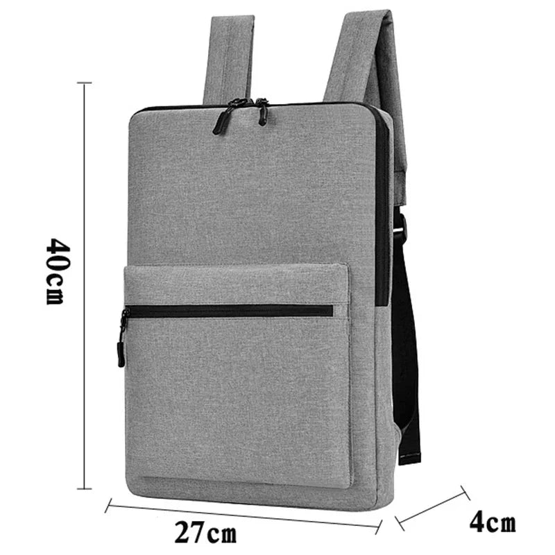Minimalist Backpack for 13" 14" Laptop Man Bag Multi-use Women Men Work Bag Pack Waterproof Thin Casual Fashion Computer Backbag