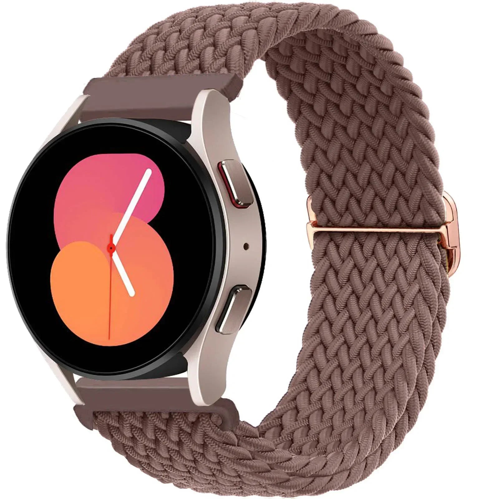 Nylon Strap for Samsung Galaxy Watch 7 6 5 4 40mm 44mm 6Classic 43/47mm 20mm 22mm Braided Solo Loop Band for Huawei Watch 3 4Pro