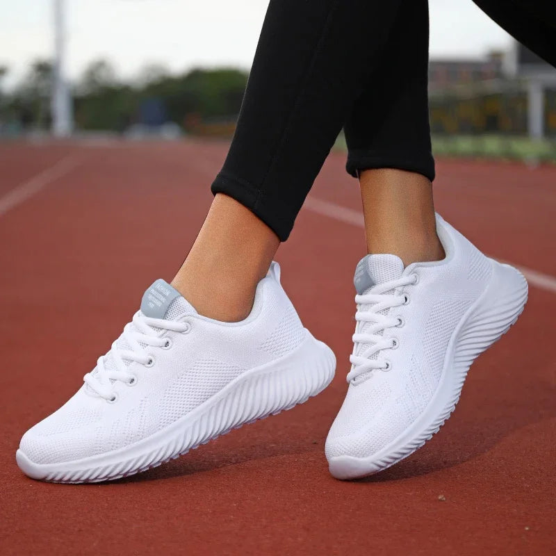 Women Sneaker Breathable Casual Running Sports Shoes Summer 2024 Jogging Walking Shoes Ladies Platform Sneakers Female Shoes