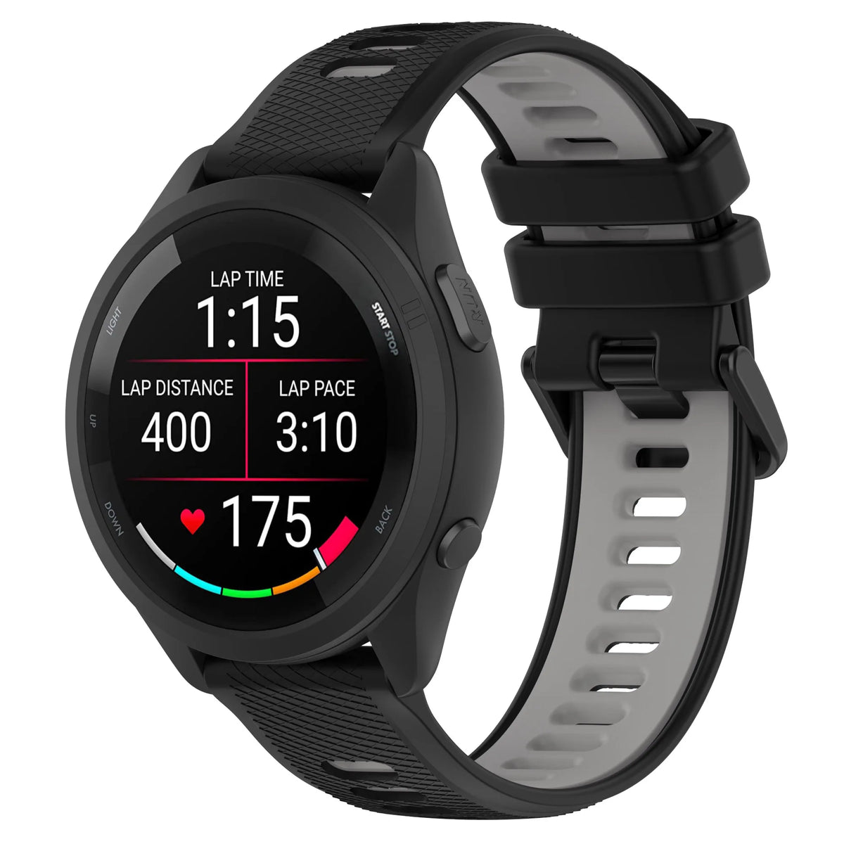 18/20/22mm Silicone Watch Band for Garmin Forerunner 265 265s 965 745 255 245 245M VENU 2 Strap Sport Bracelet Watchband correa