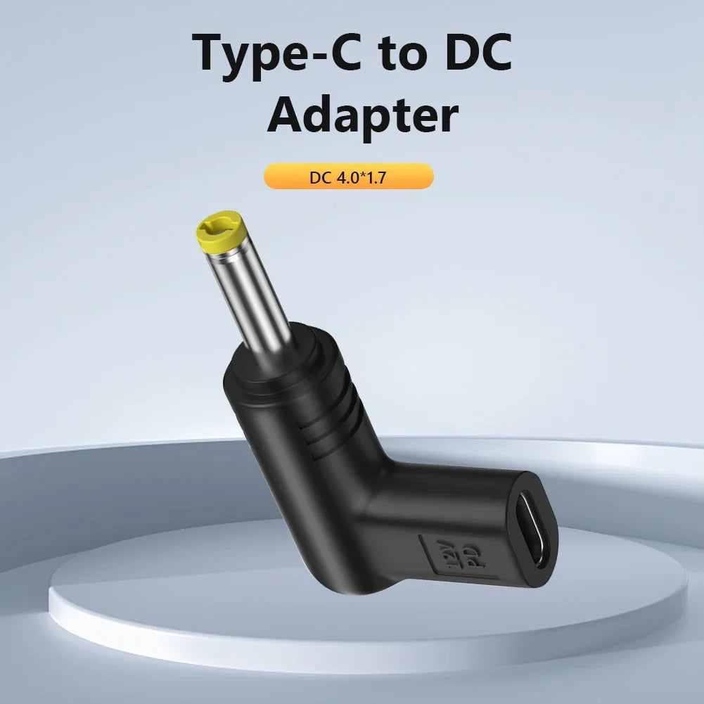 12V Power Connector Multifunctional Type C To DC Jack Plug Charging Adapter USB Type C Female To DC Male for Surveillance Camera