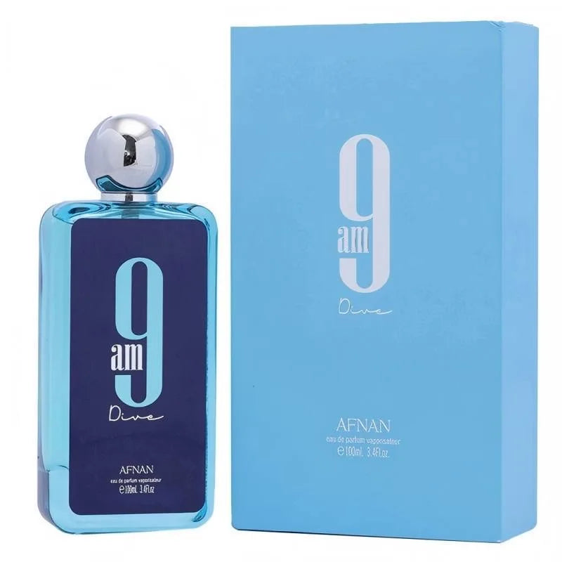 Afnan 9 AM Dive Unisex Eau De Parfum, 3.4 Fl. Oz, Lightweight and durable