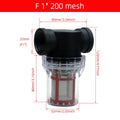 Garden Watering Filter 1/2'' 3/4'' 1'' Plastic Irrigation System Impurity Prefilter Aquaculture Household Water Pipe Filter