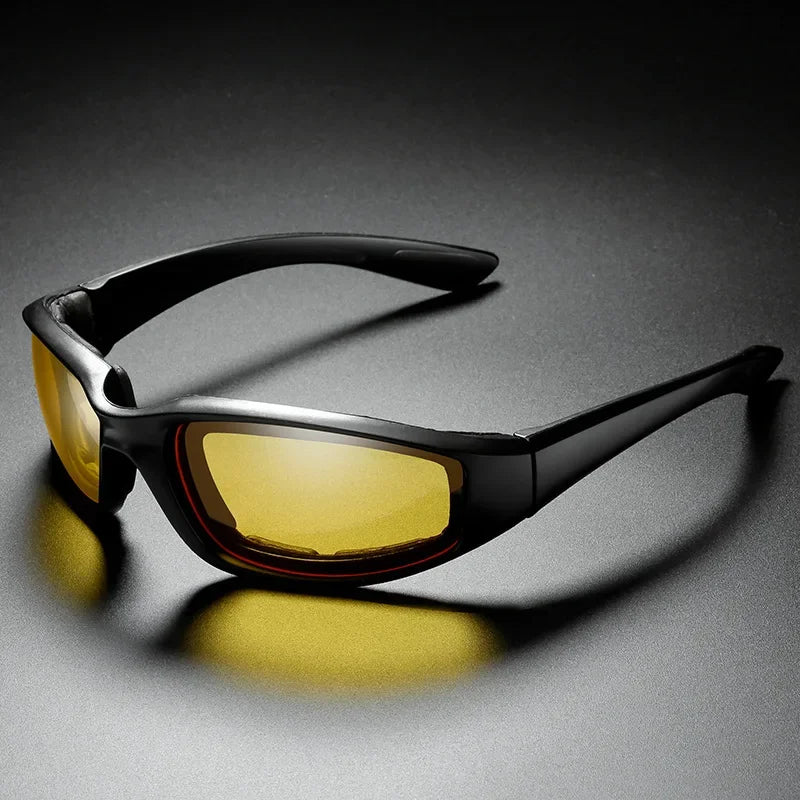 Outdoor UV Protection Goggles Padded Goggles Anti-UV Unisex Sports Sunglasses Eyewear Motorcycle Riding Glasses for Adventurers