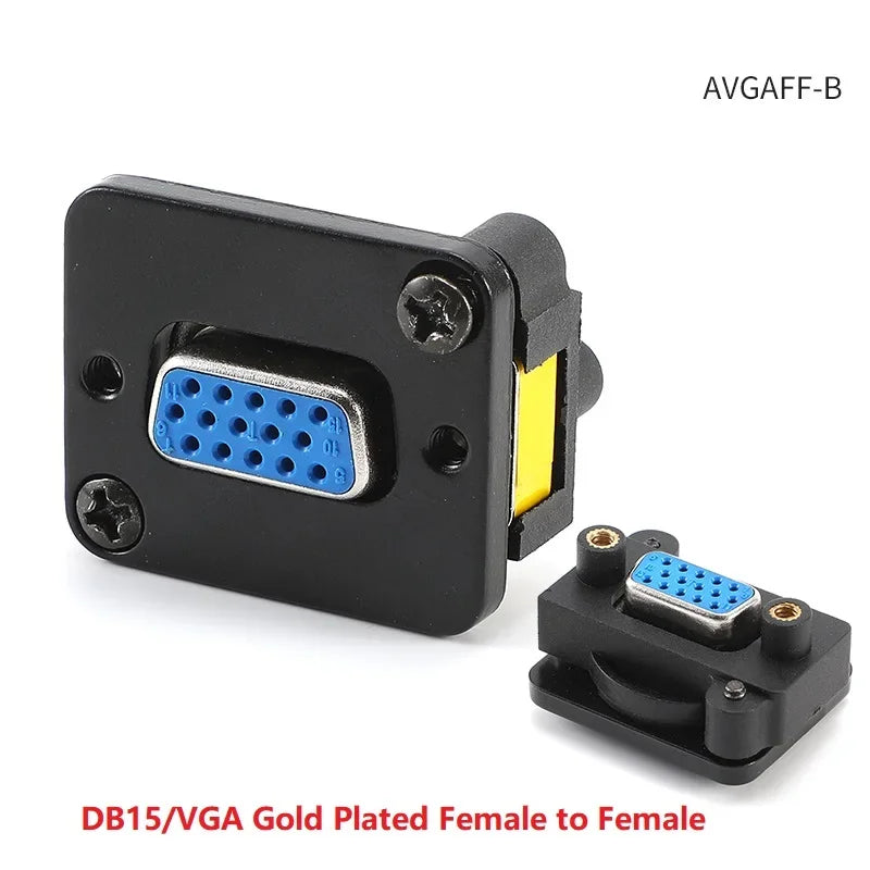 D-type Multifunctional Data Module 86 Panel audio video socket XLR VGA BNC RJ45 RJ11 Jack 3.5/6.35 RCA USB3.0 TypeC Connector