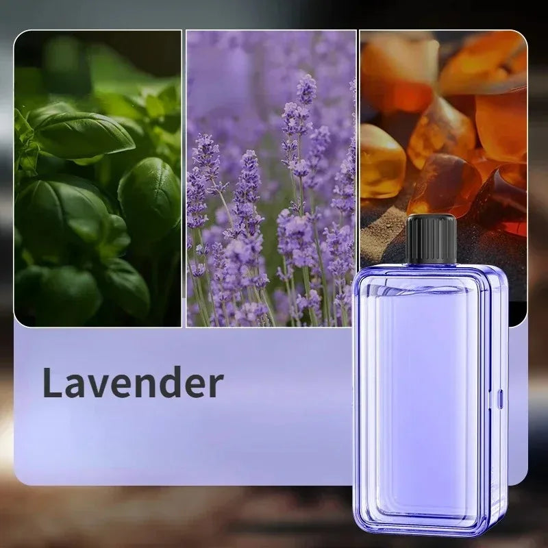 Portable Wireless Wall Hanging Aromatherapy Diffuser Machine with Display Automatic Fragrance Spray Bathroom Deodorization Air