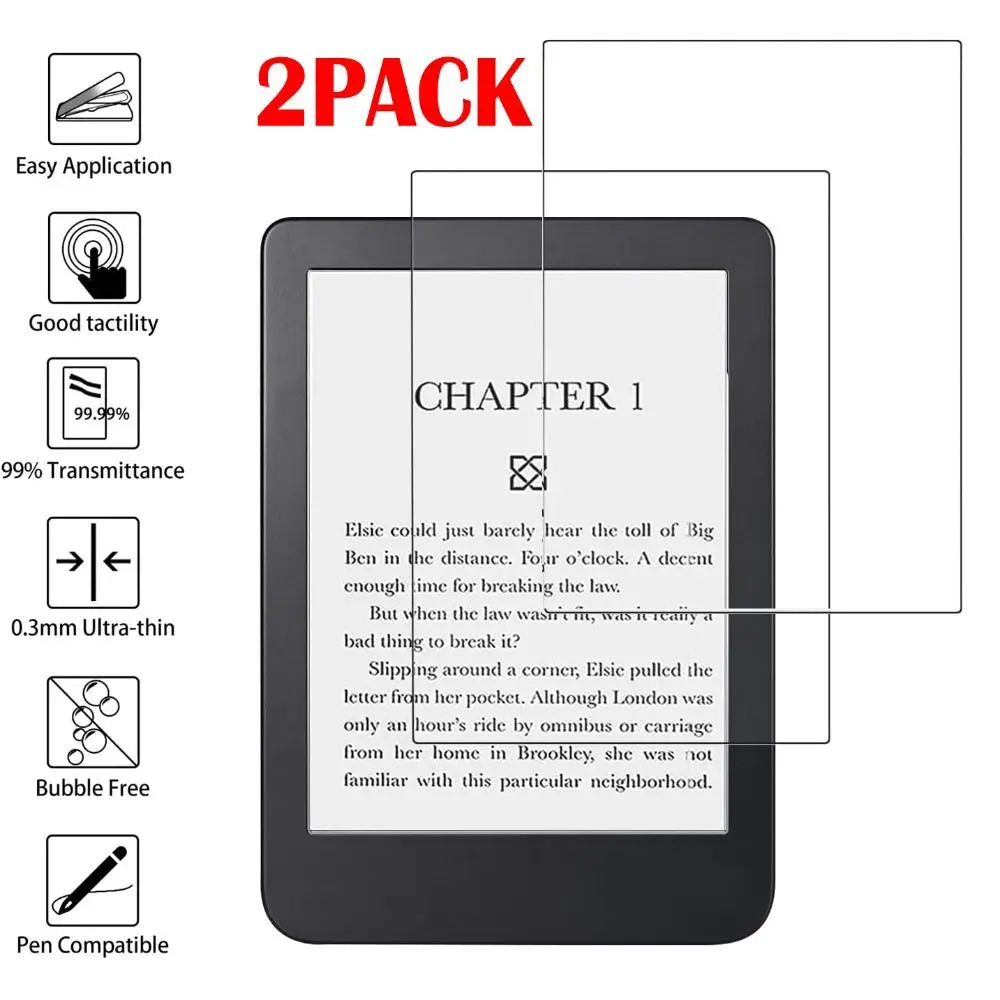 2PCS Tempered Glass Screen Protector 6/7/10.3 inch eReader Protective Film For KOBO Clara 2E Libra Colour BW 2024
