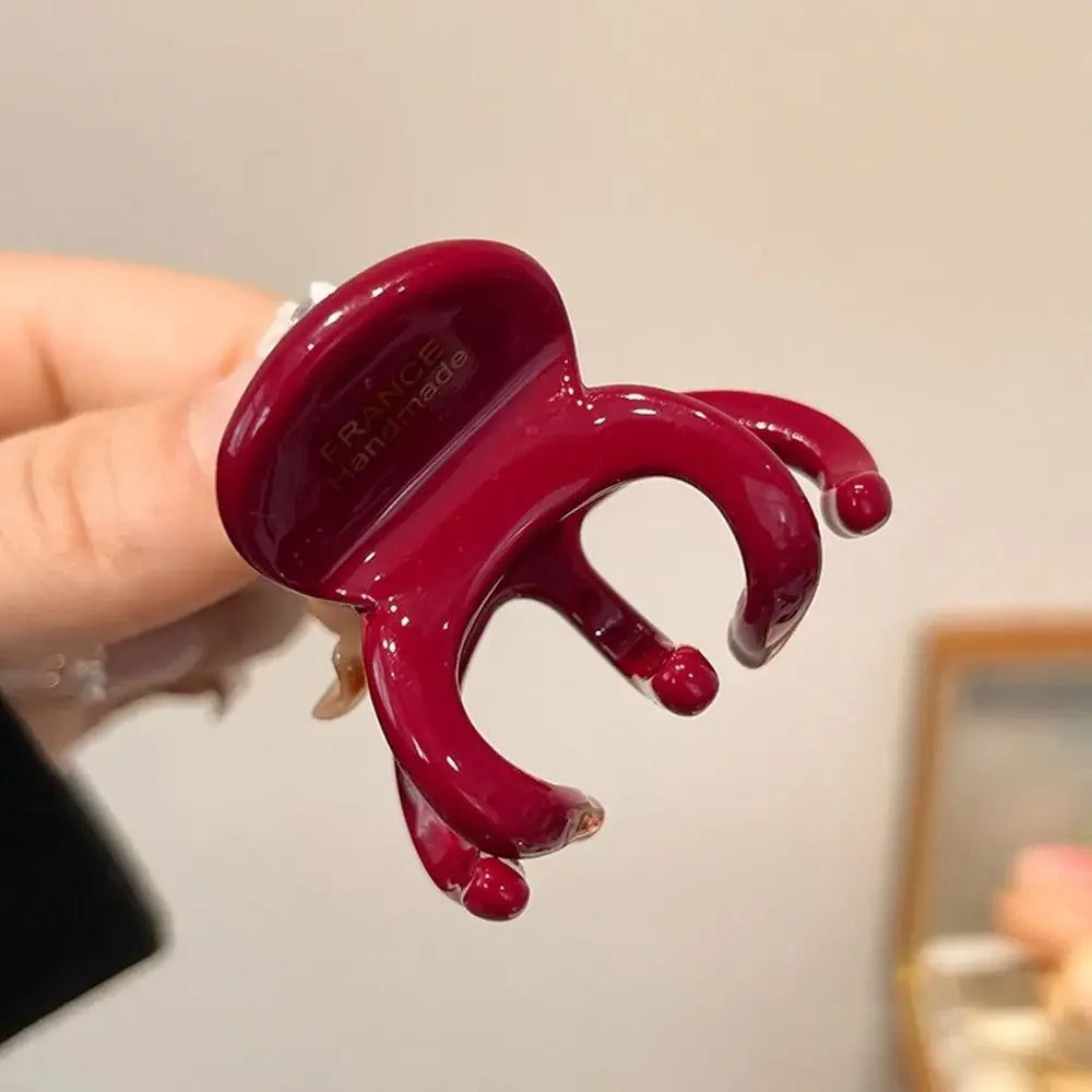 French Acetate Hair Claw Clips Retro Crab Shark Clip Elegant High Ponytail Holders Fashion Hair Accessories for Women Girls