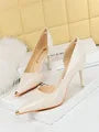 Autumn New High Heel Slim Heel Shallow Mouth Pointed Women's Single Shoe Item # - A