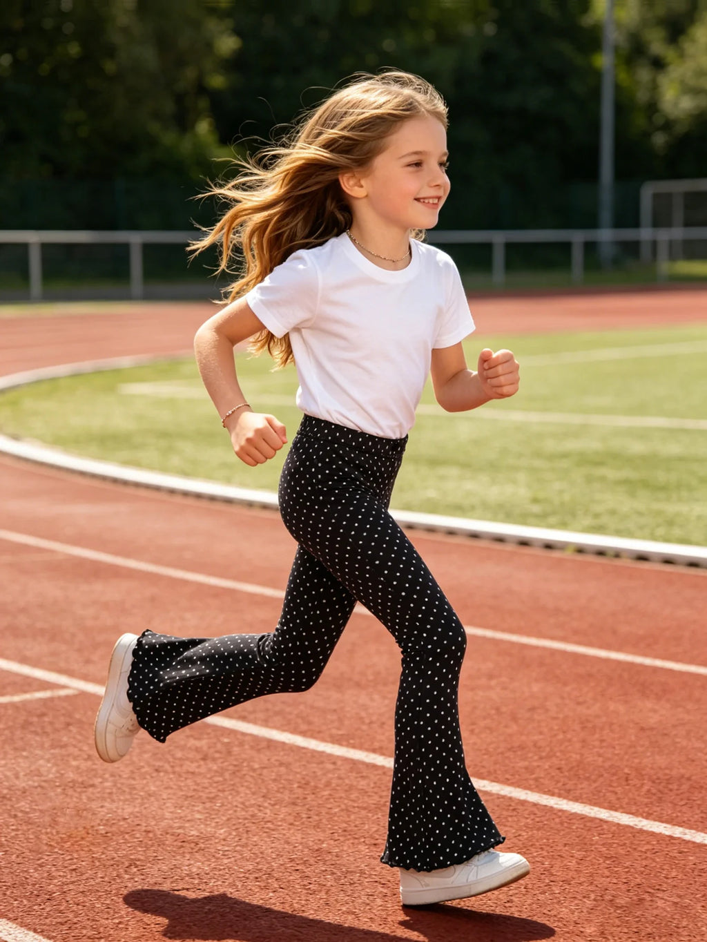 2Pcs Spring Autumn Girls Pant Korean Version Children Flared Pants Are Suitable for 2-11Year Kid Leggings Solid Fashion Boot Cut