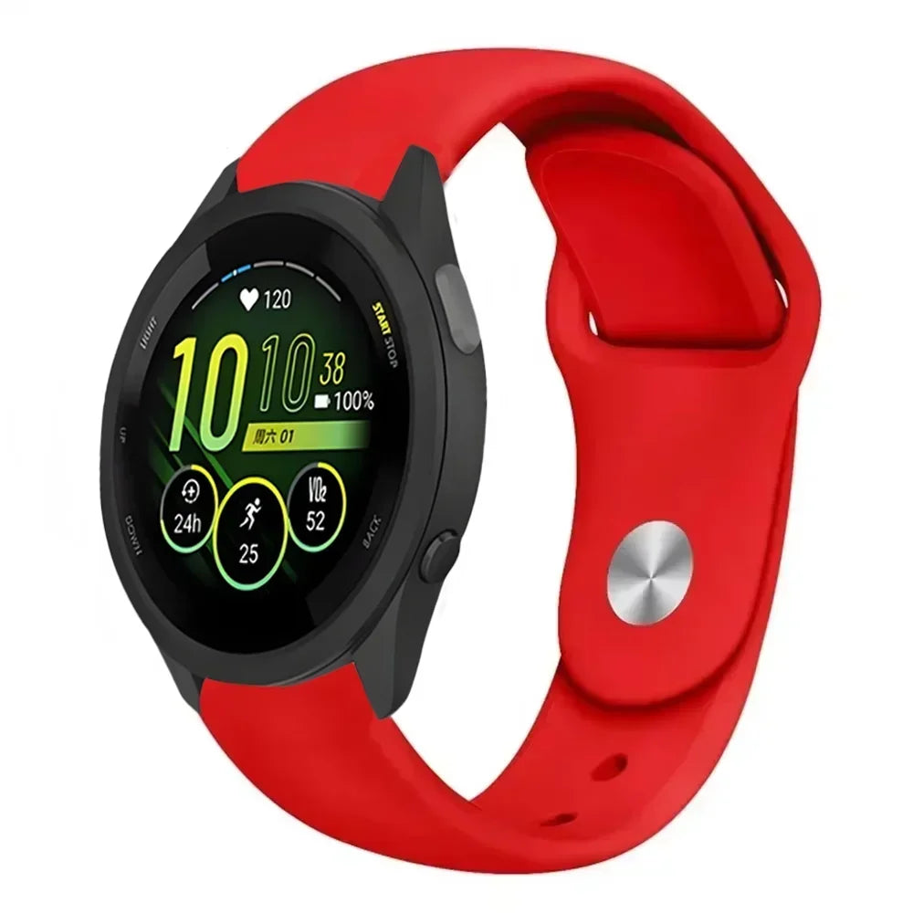18mm 20mm 22mm Silicone Strap for Gramin Venu 3 3S 2 Active 5 Vivoactive 5 Bracelet Garmin Forerunner 165 55 965 265 265S Correa