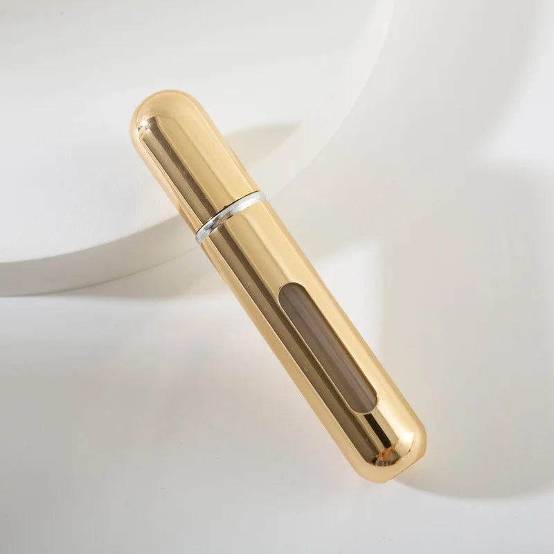 5ml /10ml Mini Portable Bottom-Filling Pump Perfume Bottle Sample Perfume Refillable Spray Bottle Empty Cosmetic Containers Set