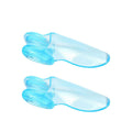 2pc Silicone Toe Splitter Correction Device, Large Foot Bone Separation Toe Sleeve Toe Splitter Manicure Tools For Hallux Valgus