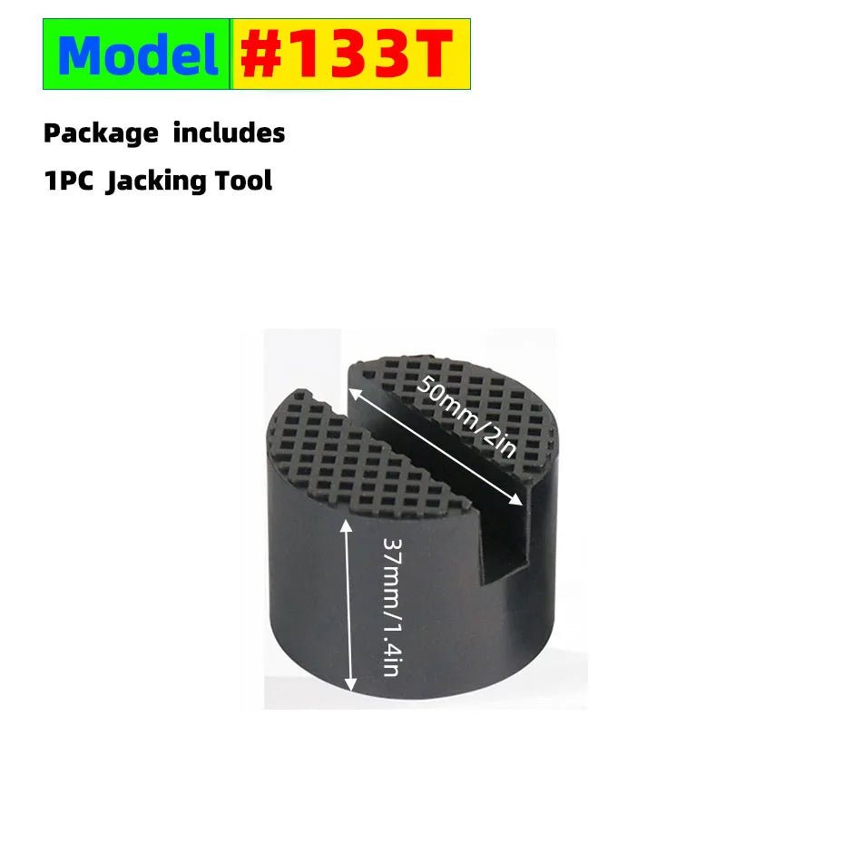 Universal Car Lift Jack Stand Rubber Pads Frame Protector Adapter Floor Slotted Car Jack For Lexus Subaru Fiat Volvo..
