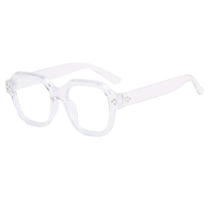Unisex Retro Blue Light Blocking Eyeglasses Computer Glasses Frame Fashion Anti Blue Light Square Eyewears for Office Women Men