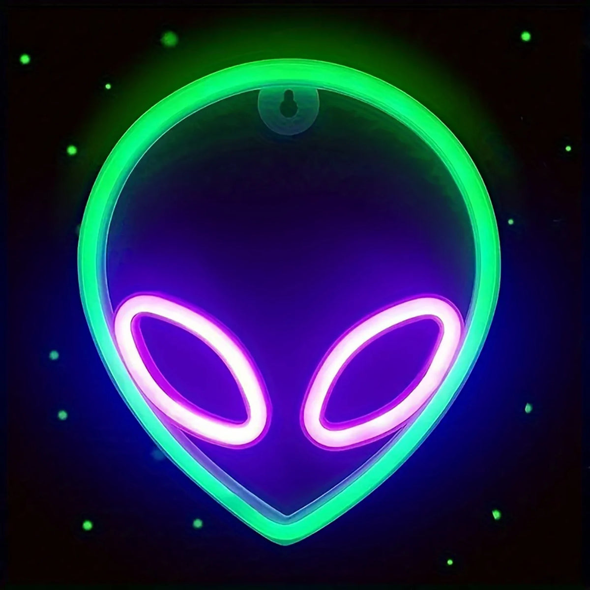 1pc, cool neon light battery/USB power supply, game room bedroom party, wedding girl boy room decoration light, birthday gift