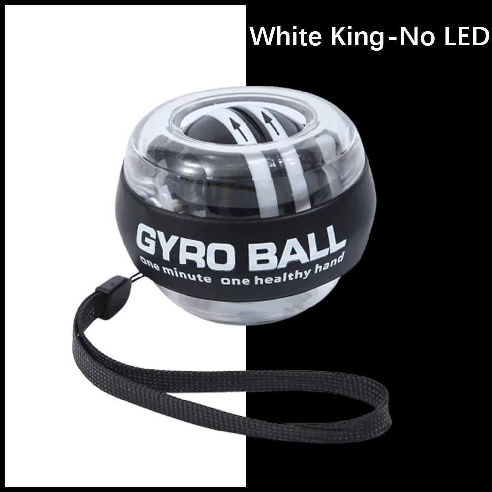 Portable Self-lifting Wrist Gyro Grip Ball Forearm Trainer Strength Exerciser to Build Arm and Finger Muscles