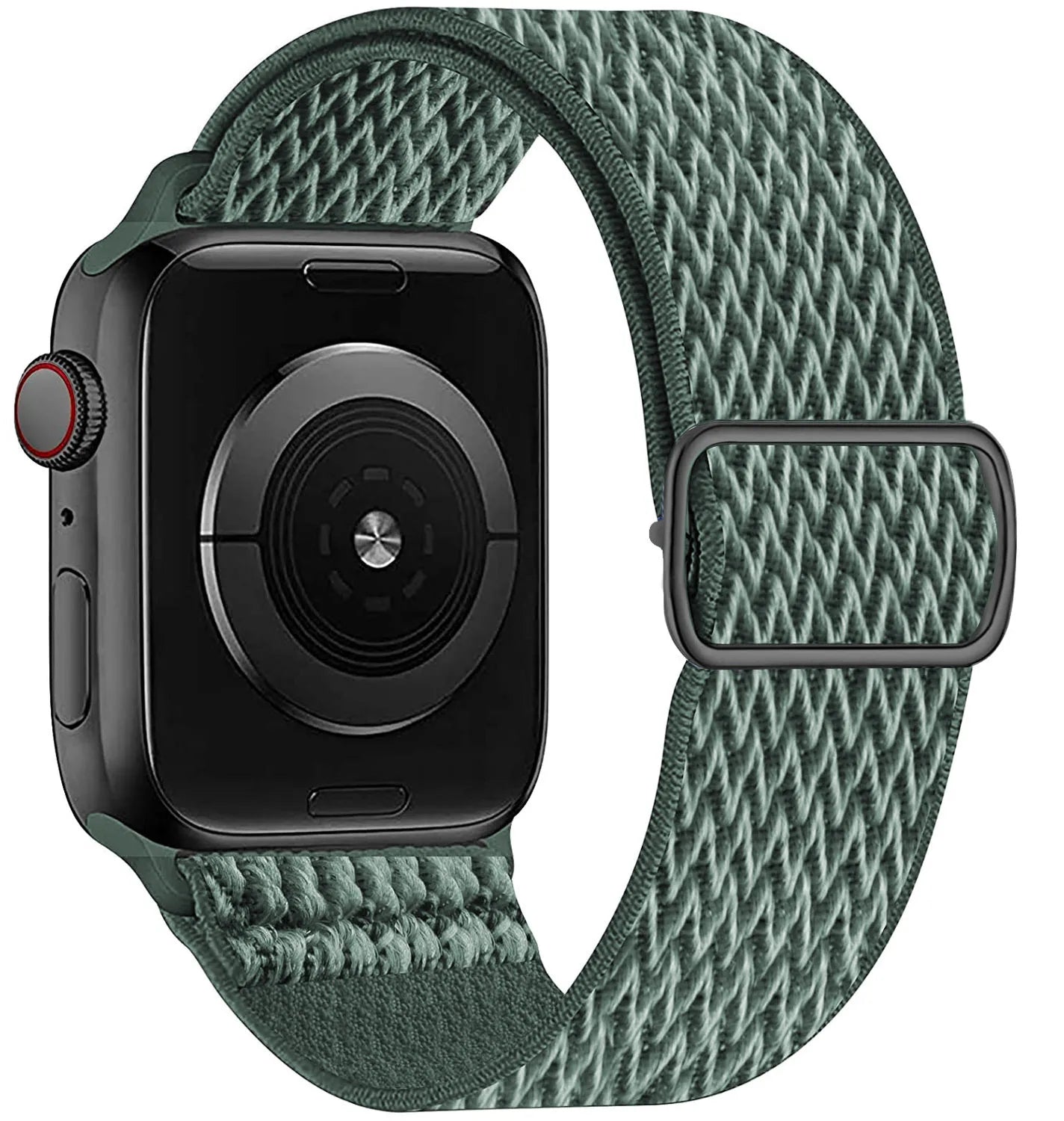 Scrunchie Strap for Apple Watch Band 45mm 44mm 40mm 41mm Adjustable Nylon Bracelet iWatch Series Ultra 3 4 5 SE 6 7 8 9 10 11